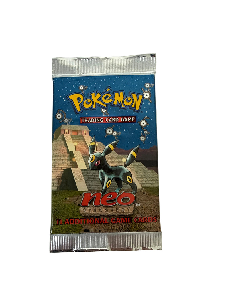 Pokémon Neo Discovery Unlimited Booster Pack - Belgium Print