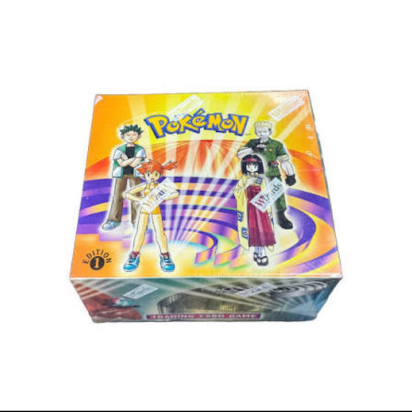 Pokémon Gym Heroes 1st Edition Booster Box - Factory Sealed