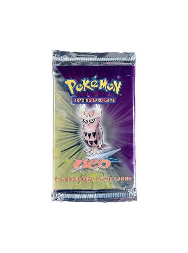Pokémon Neo Destiny Unlimited Booster Pack - Belgium Print