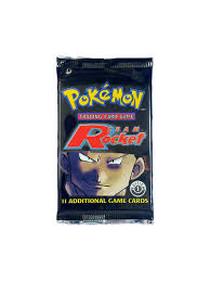 Pokémon Team Rocket 1st Edition Booster Pack - Heavy