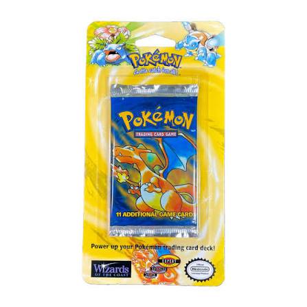 Pokémon Base Set Unlimited – Blister Pack (Charizard Art)
