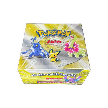 Pokémon Neo Genesis Unlimited Booster Box - Factory Sealed